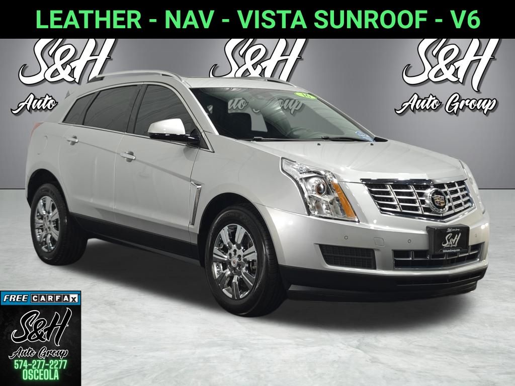 Radiant Silver Metallic 2016 Cadillac SRX SUV / Crossover Front-Wheel Drive 6-Speed Automatic
