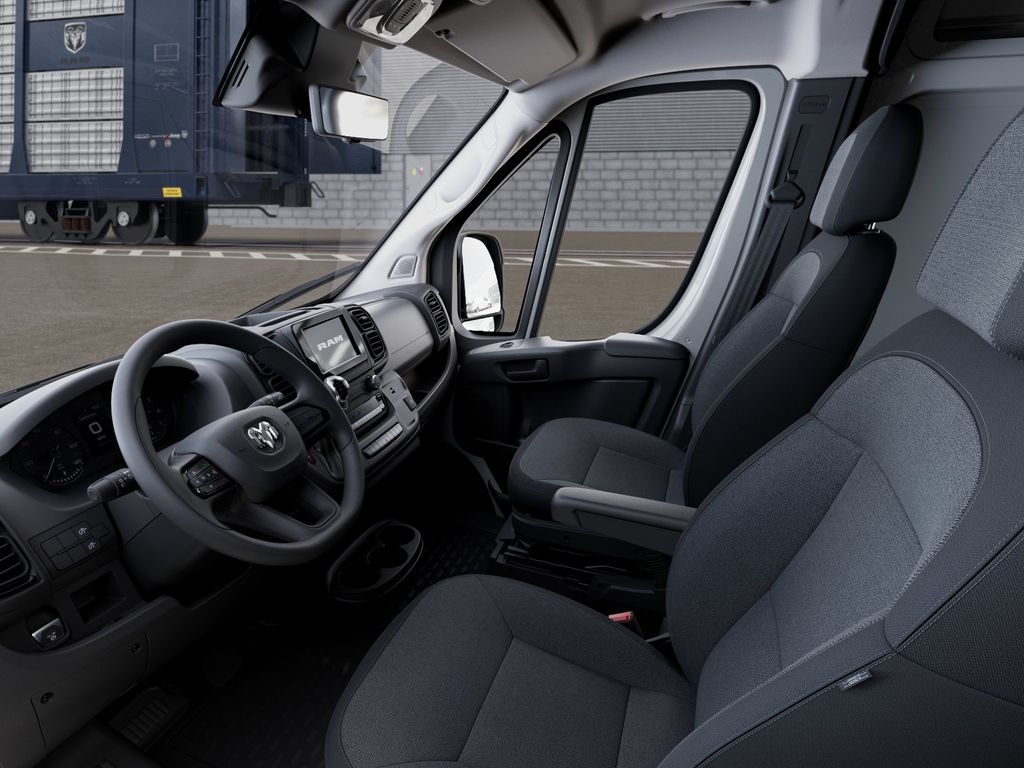 New 2026 Bright White Clearcoat Ram High Roof image 22