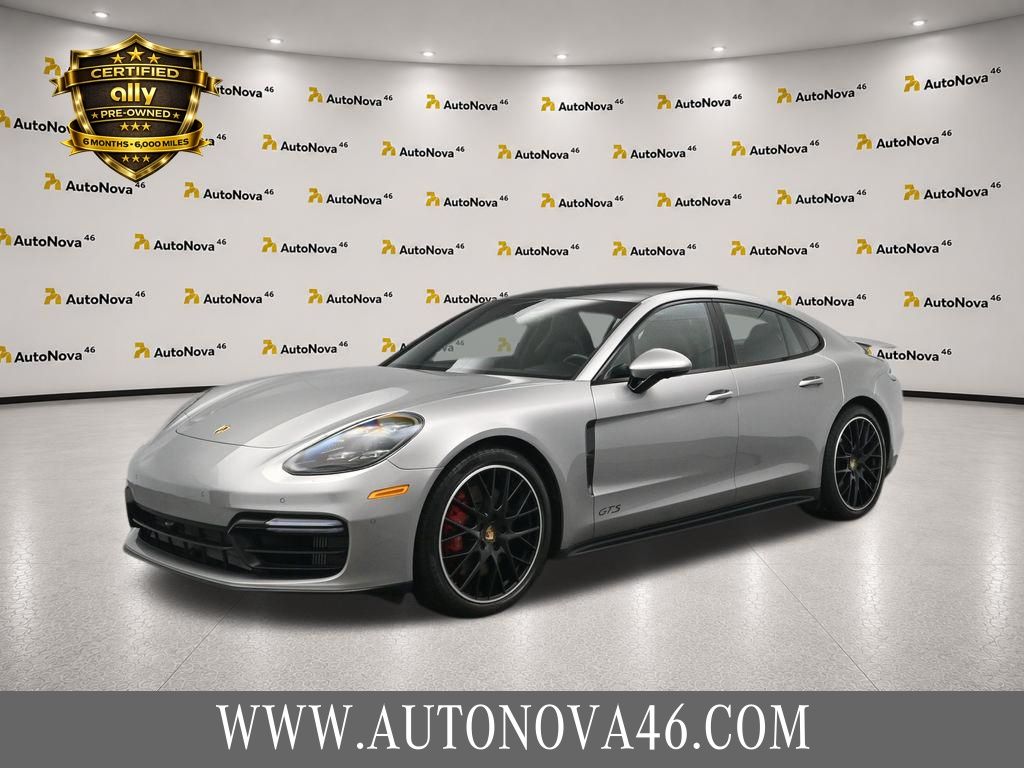 Silver 2019 Porsche Panamera Sedan All-Wheel Drive 8-Speed Automatic