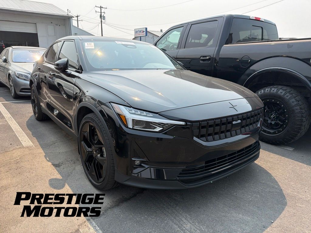 Space Metallic 2023 Polestar 2 Sedan All-Wheel Drive 1-Speed Automatic