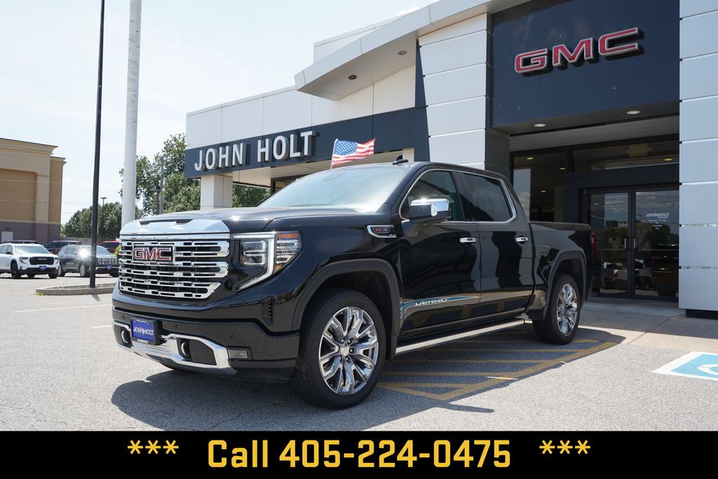 Onyx Black 2025 GMC Sierra 1500 Pickup Truck Four-Wheel Drive Automatic