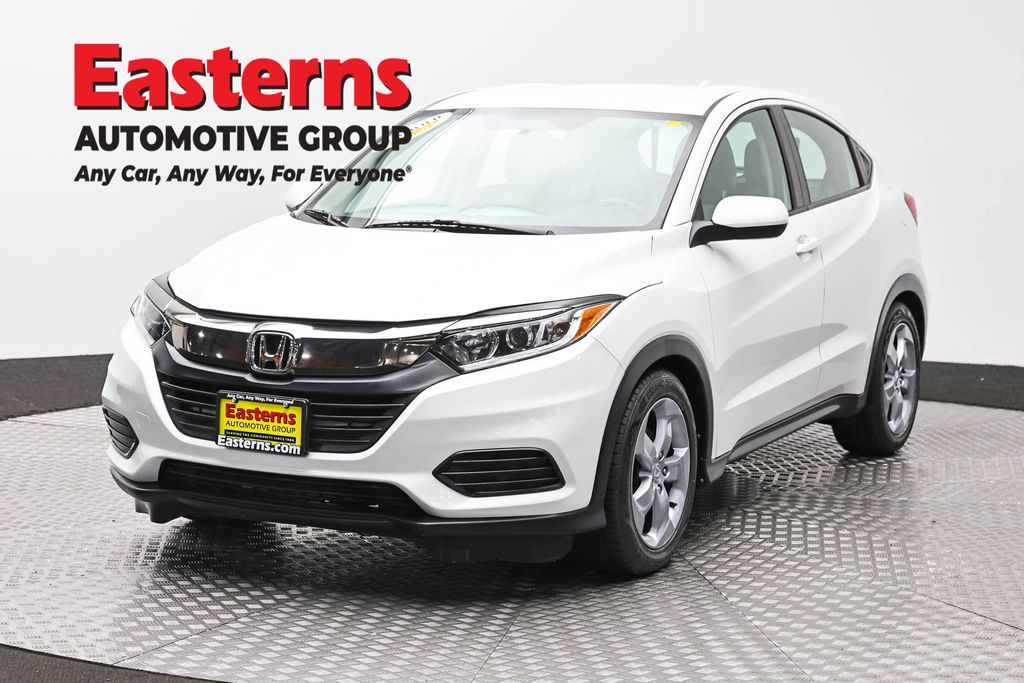 White 2021 Honda HR-V SUV / Crossover All-Wheel Drive Continuously Variable Transmission