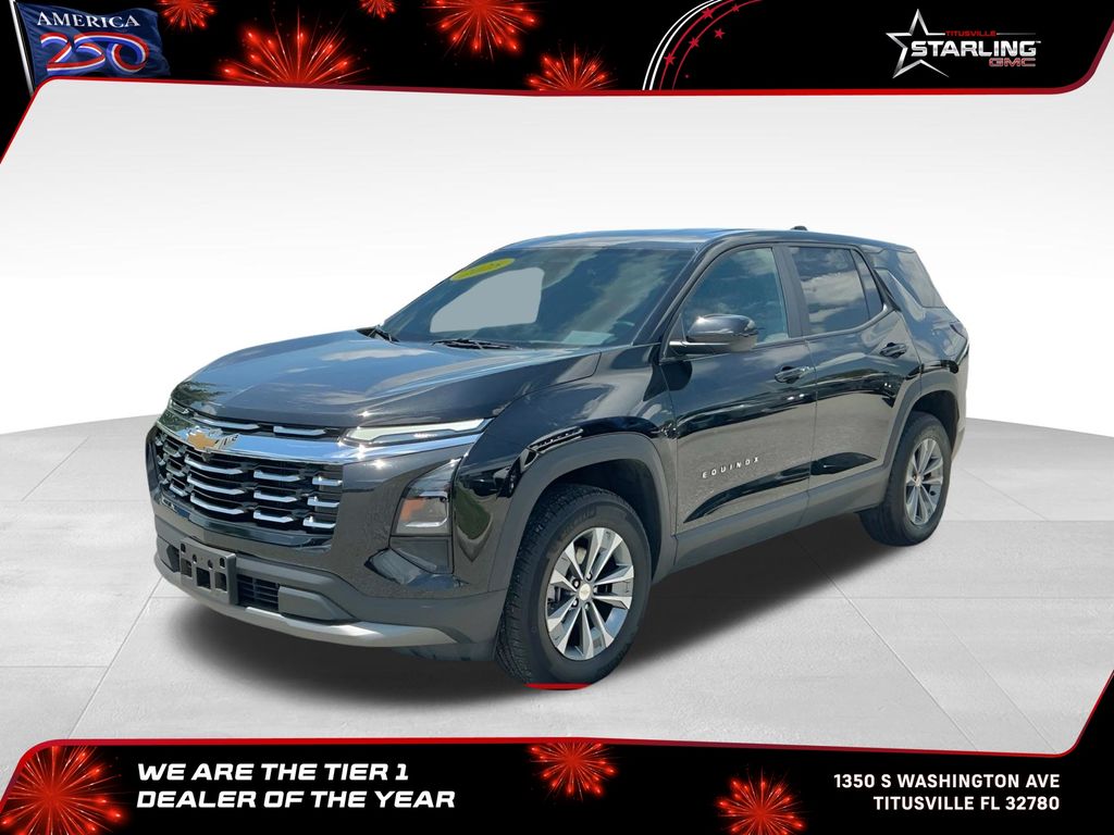 Mosaic Black Metallic 2025 Chevrolet Equinox SUV / Crossover Four-Wheel Drive 8-Speed Automatic