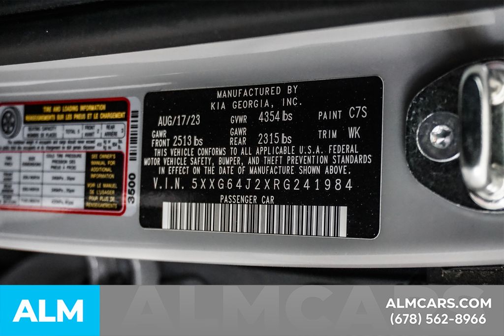 Used 2024 Gray Kia GT-Line image 54