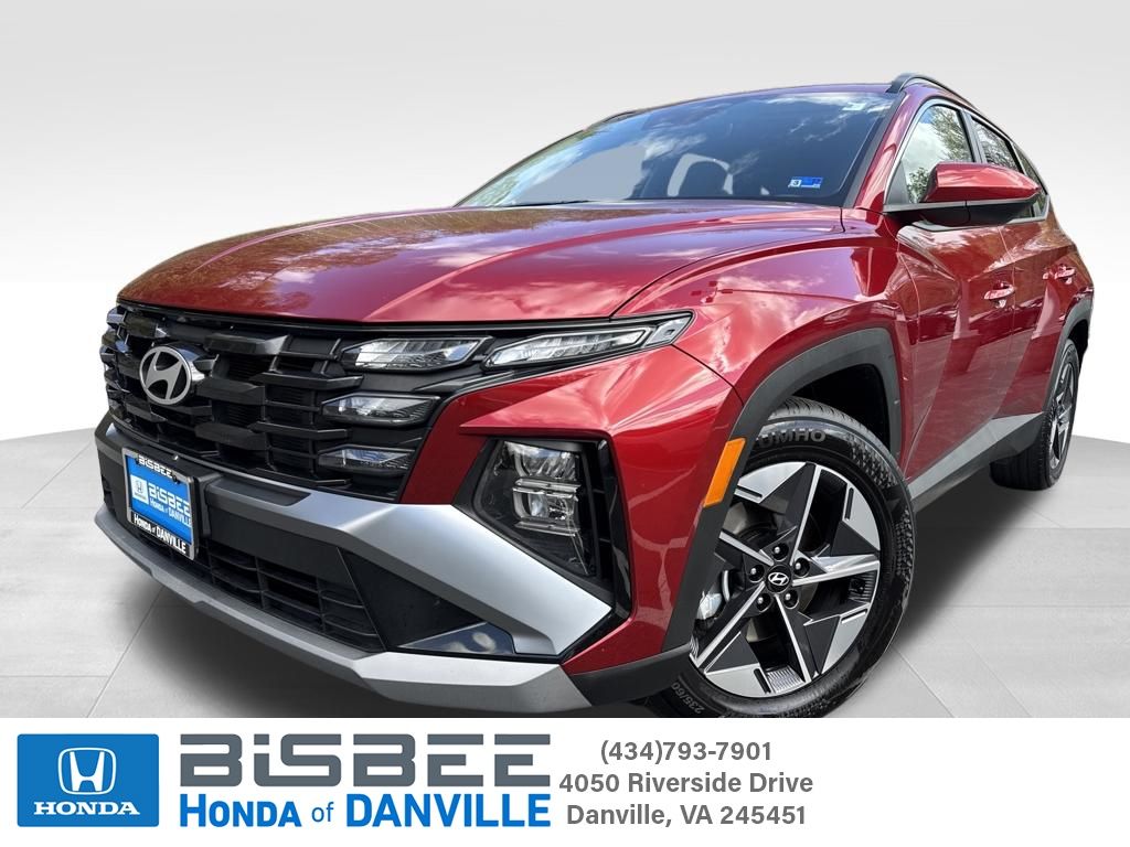 Red 2025 Hyundai Tucson SEL FWD SUV / Crossover Front-Wheel Drive 8-Speed Automatic