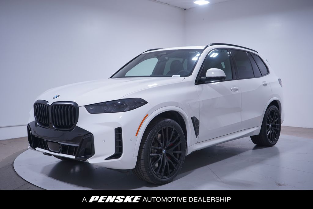 Alpine White 2025 BMW X5 xDrive40i AWD SUV / Crossover All-Wheel Drive 8-Speed Automatic