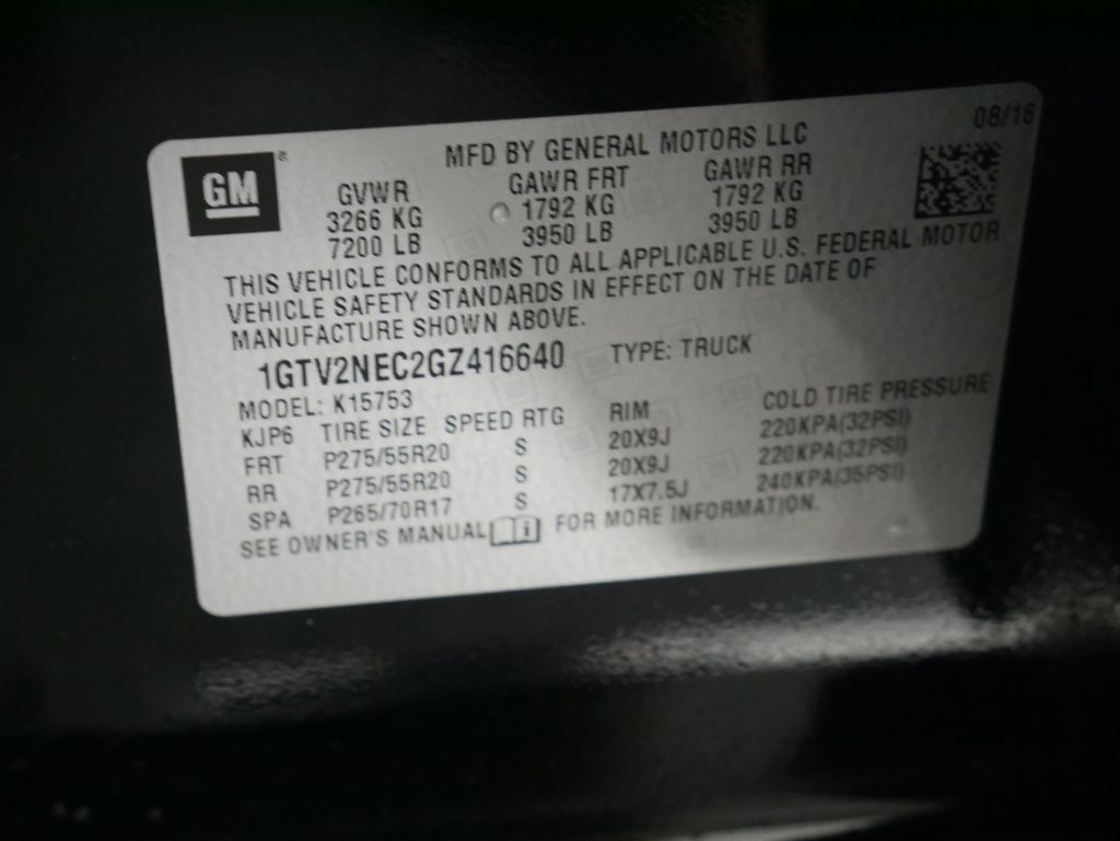 Thumbnail: 2016 GMC Sierra 1500 - 15