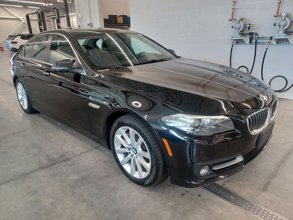 Black Sapphire Metallic 2016 BMW 5 Series 535i xDrive Sedan AWD Sedan All-Wheel Drive 8-Speed Automatic