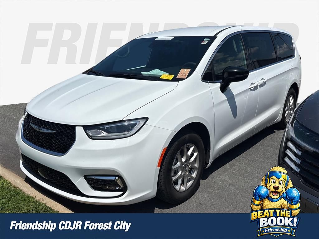 Bright White Clearcoat 2025 Chrysler Pacifica Select FWD Minivan Front-Wheel Drive 9-Speed Automatic