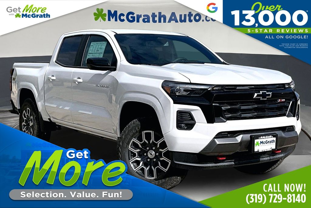 Summit White 2026 Chevrolet Colorado Pickup Truck Four-Wheel Drive 8-Speed Automatic