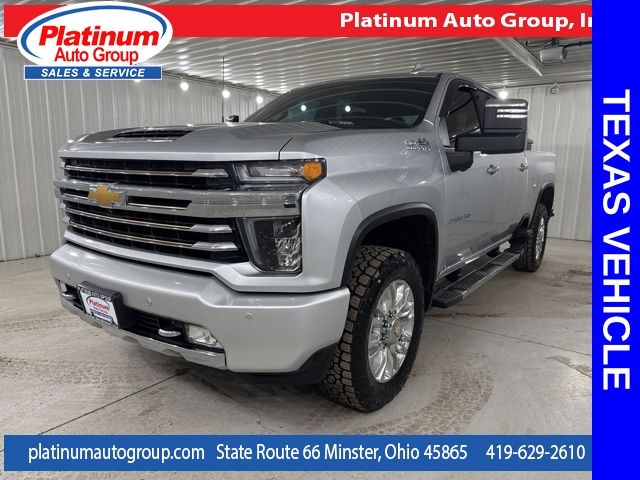 Silver Ice Metallic 2022 Chevrolet Silverado 2500HD Pickup Truck Four-Wheel Drive Automatic