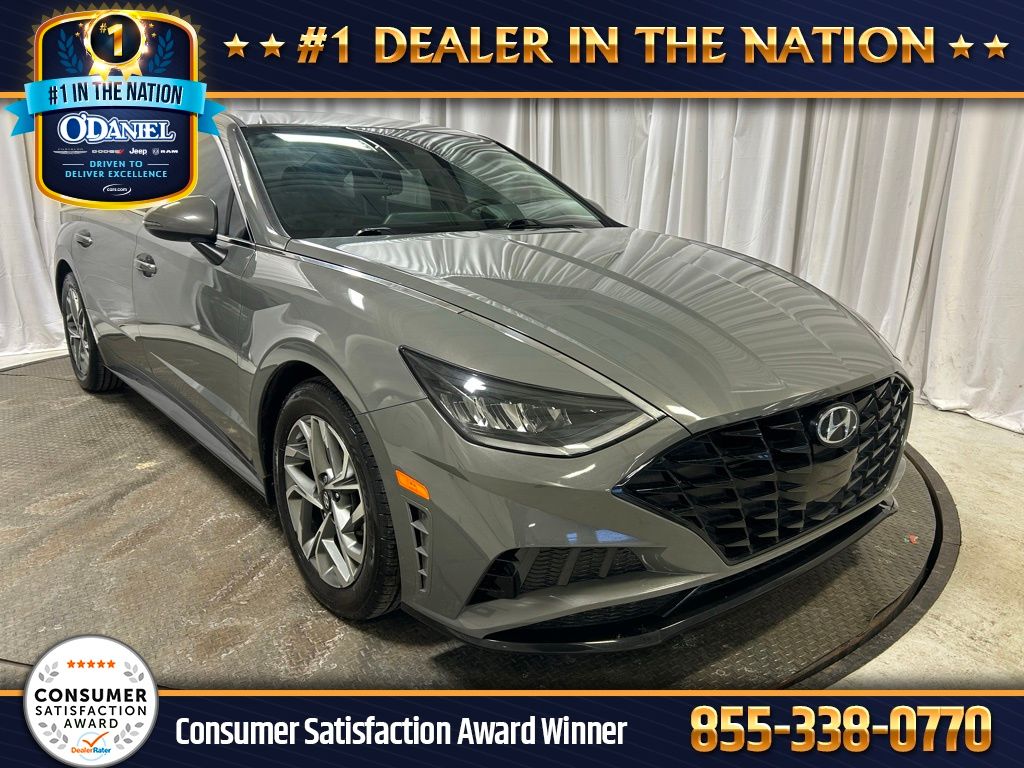 Hampton Gray 2022 Hyundai Sonata SEL FWD Sedan Front-Wheel Drive 8-Speed Automatic
