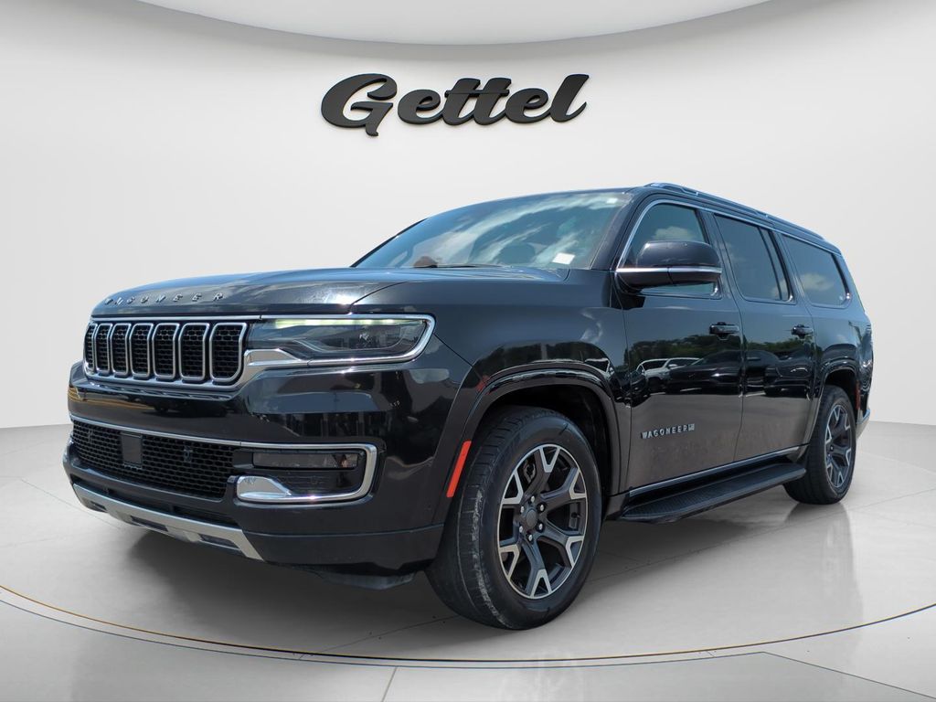 Diamond Black 2023 Jeep Wagoneer L SUV / Crossover 4X2 8-Speed Automatic