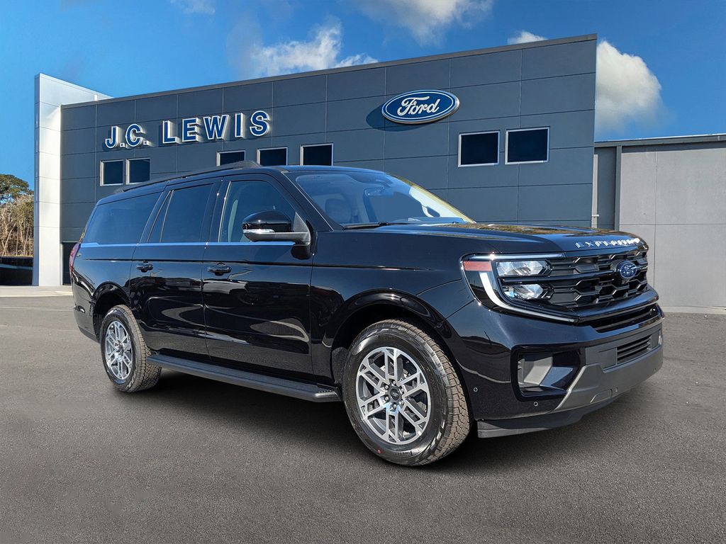 Agate Black Metallic 2025 Ford Expedition SUV / Crossover Four-Wheel Drive Automatic