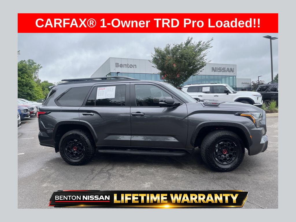 Magnetic Gray Metallic 2025 Toyota Sequoia SUV / Crossover Four-Wheel Drive Automatic