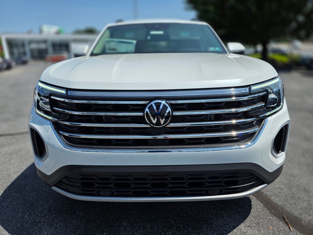 2026 Volkswagen Atlas 2.0T SE White/off-white at Sutliff Volkswagen
