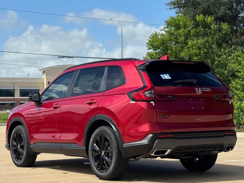 2026 Honda CR-V Hybrid Sport Touring Red at Community Honda