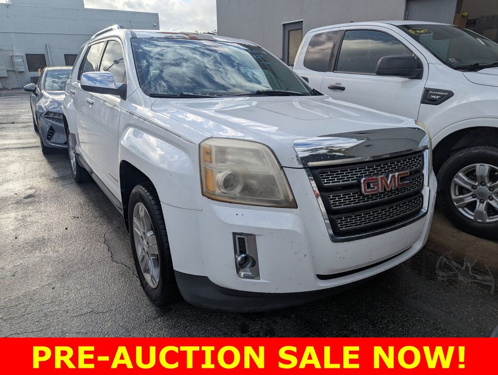 Olympic White 2012 GMC Terrain SLT2 SUV / Crossover Front-Wheel Drive 6-Speed Automatic