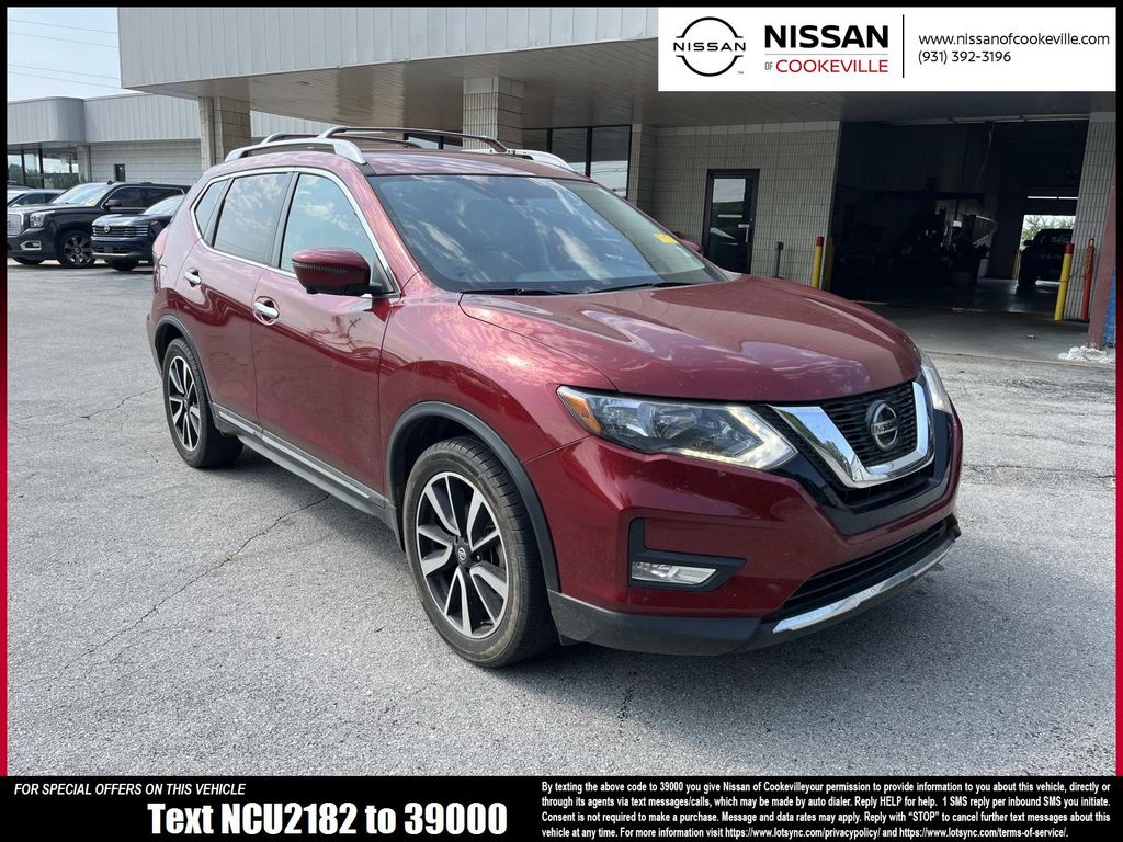 Red (Scarlet) 2019 Nissan Rogue SUV / Crossover Front-Wheel Drive Continuously Variable Transmission
