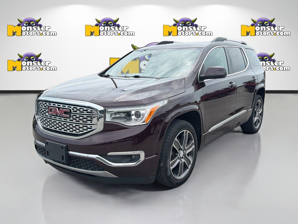 Black Cherry Metallic 2017 GMC Acadia SUV / Crossover Front-Wheel Drive 6-Speed Automatic