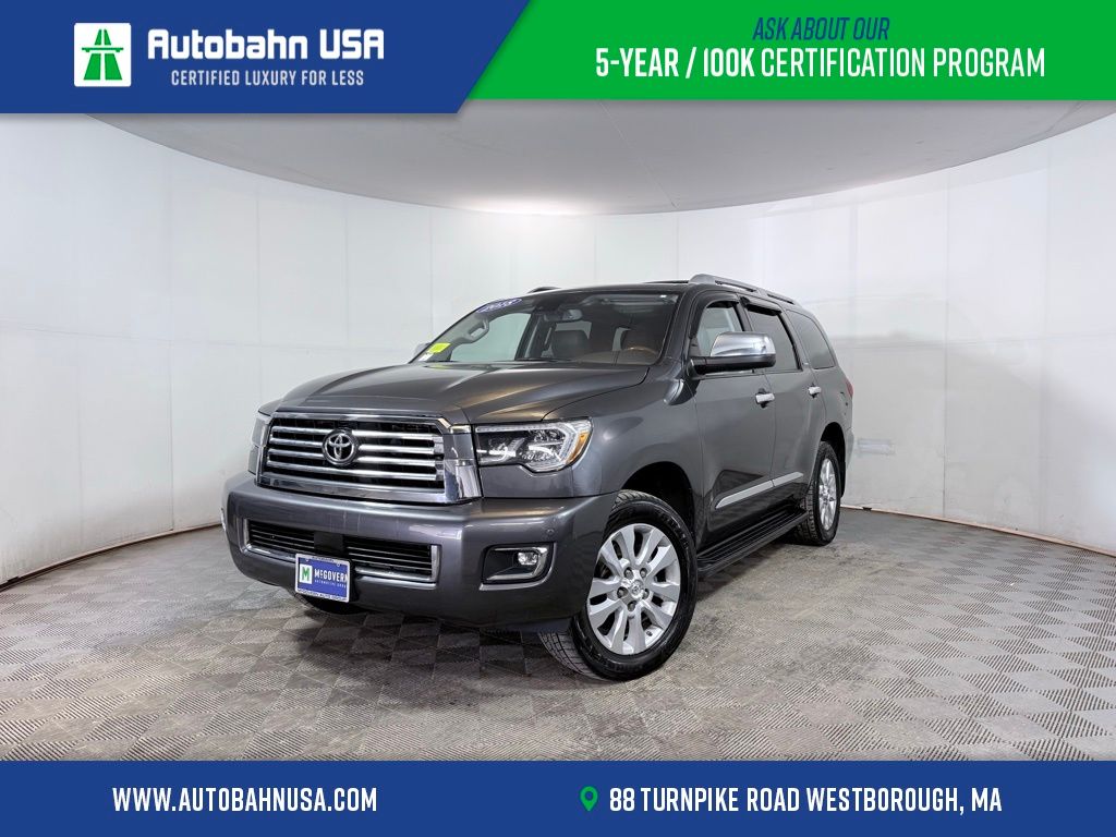 Magnetic Gray Metallic 2018 Toyota Sequoia Platinum 4WD SUV / Crossover Four-Wheel Drive 6-Speed Automatic