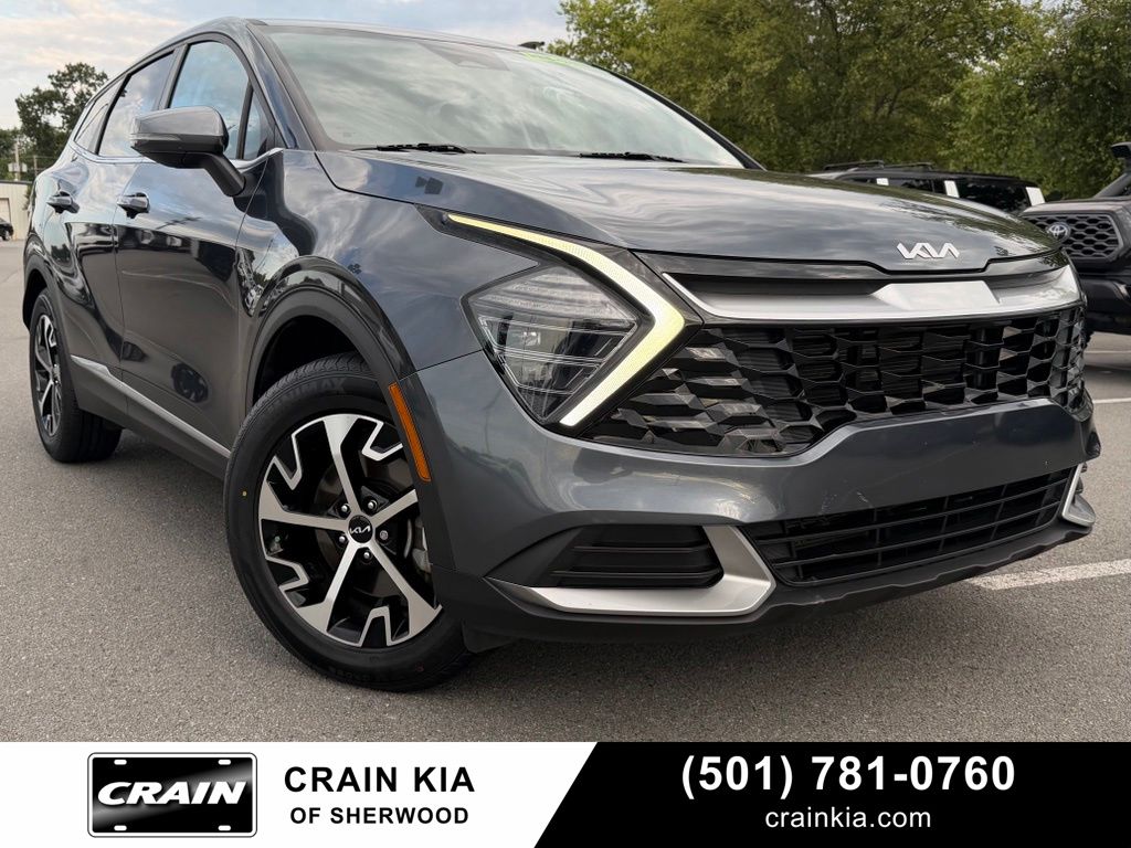 Gravity Gray 2024 Kia Sportage SUV / Crossover Front-Wheel Drive 8-Speed Automatic