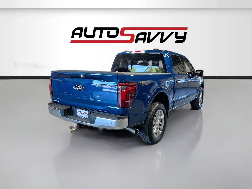 Used 2025 Blue Metallic Ford Lariat image 7