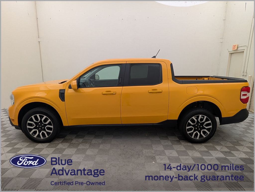 Certified Used 2023 Orange Ford Lariat image 9