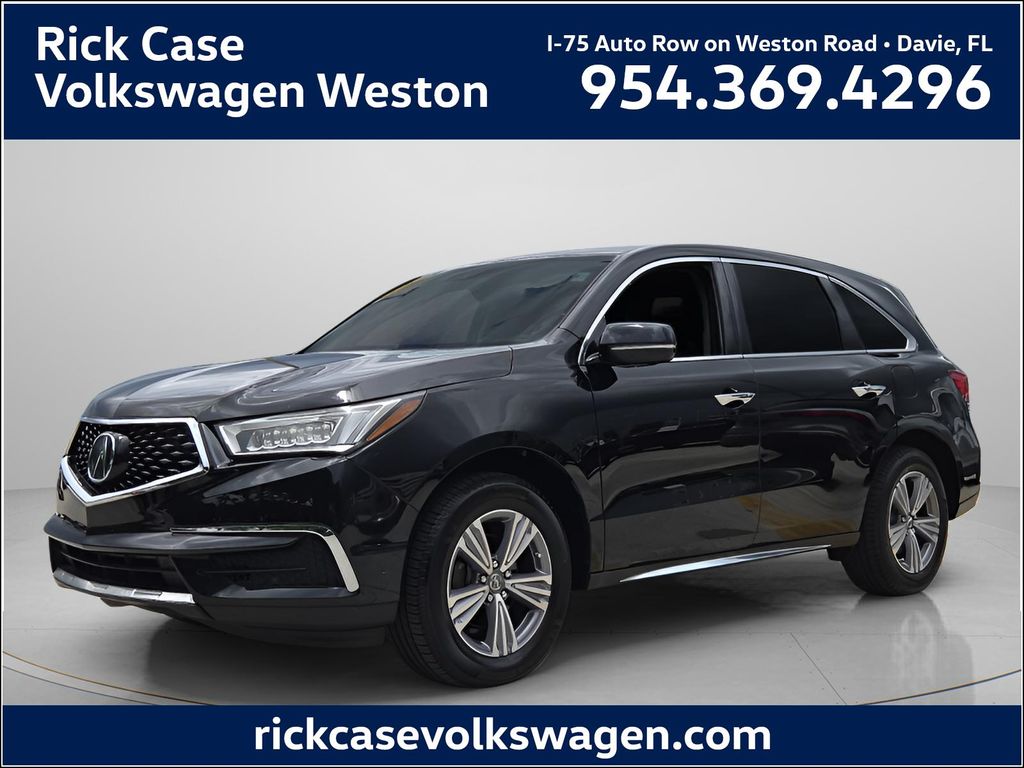 Majestic Black Pearl 2020 Acura MDX SUV / Crossover Front-Wheel Drive 9-Speed Automatic