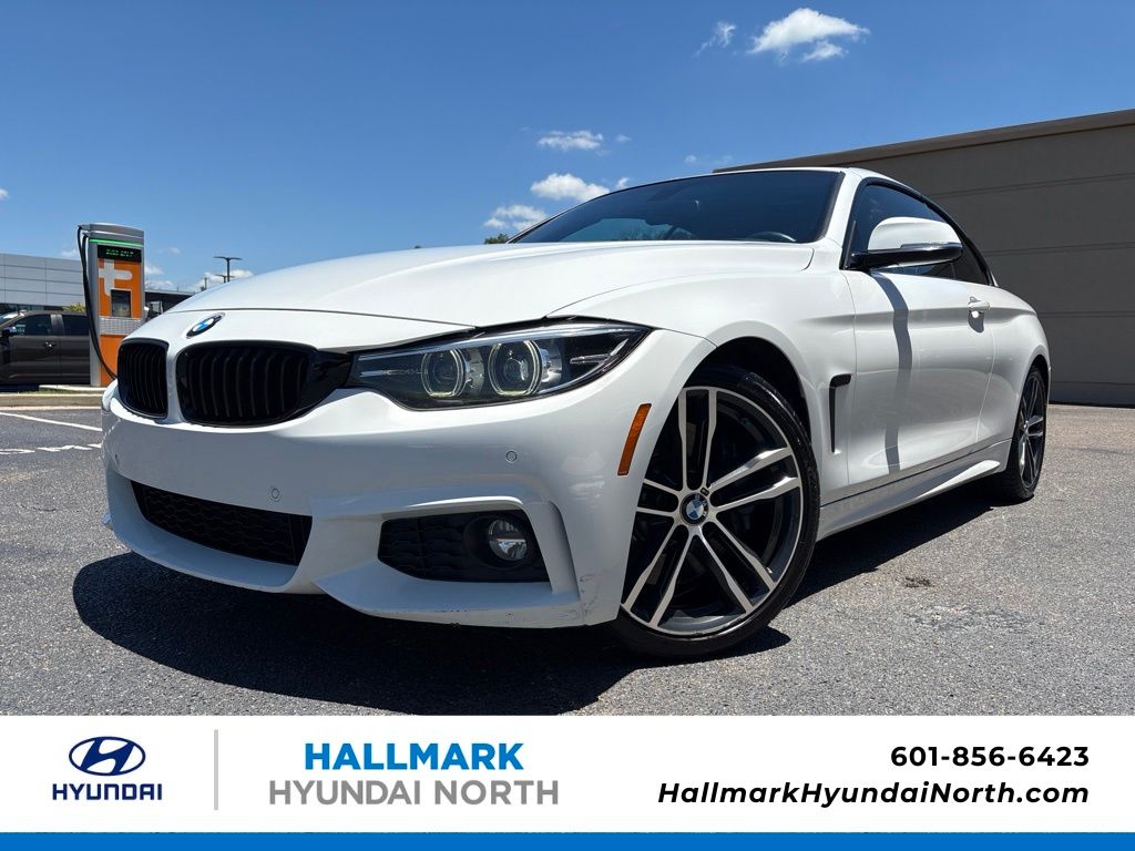 Alpine White 2018 BMW 4 Series 440i Convertible RWD Convertible Rear-Wheel Drive 8-Speed Automatic