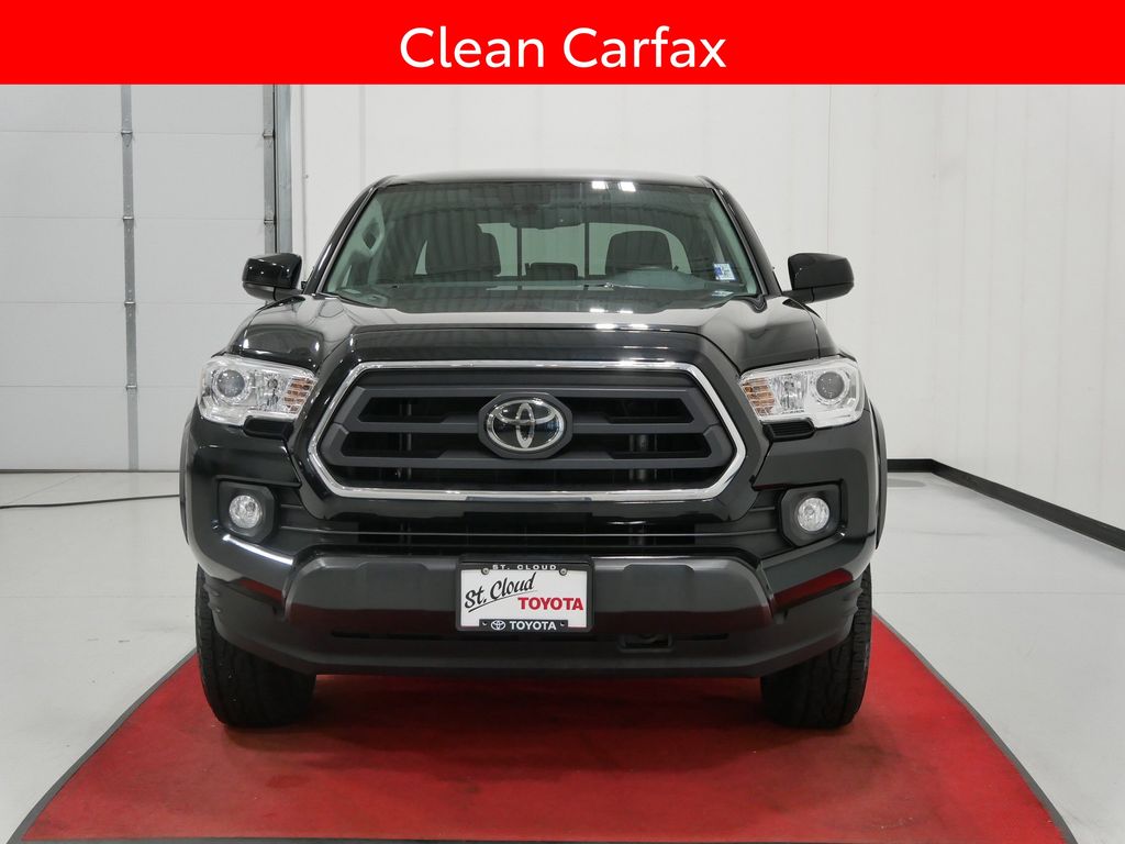 Used 2021 Toyota Tacoma SR5 with VIN 3TMCZ5AN8MM378984 for sale in Waite Park, Minnesota