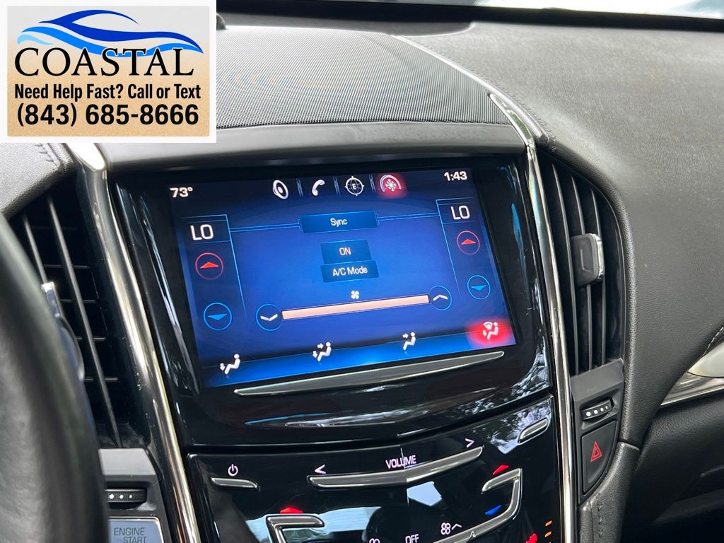 2014 Cadillac ATS 2.0L Turbo Luxury Gray at Stokes Honda North