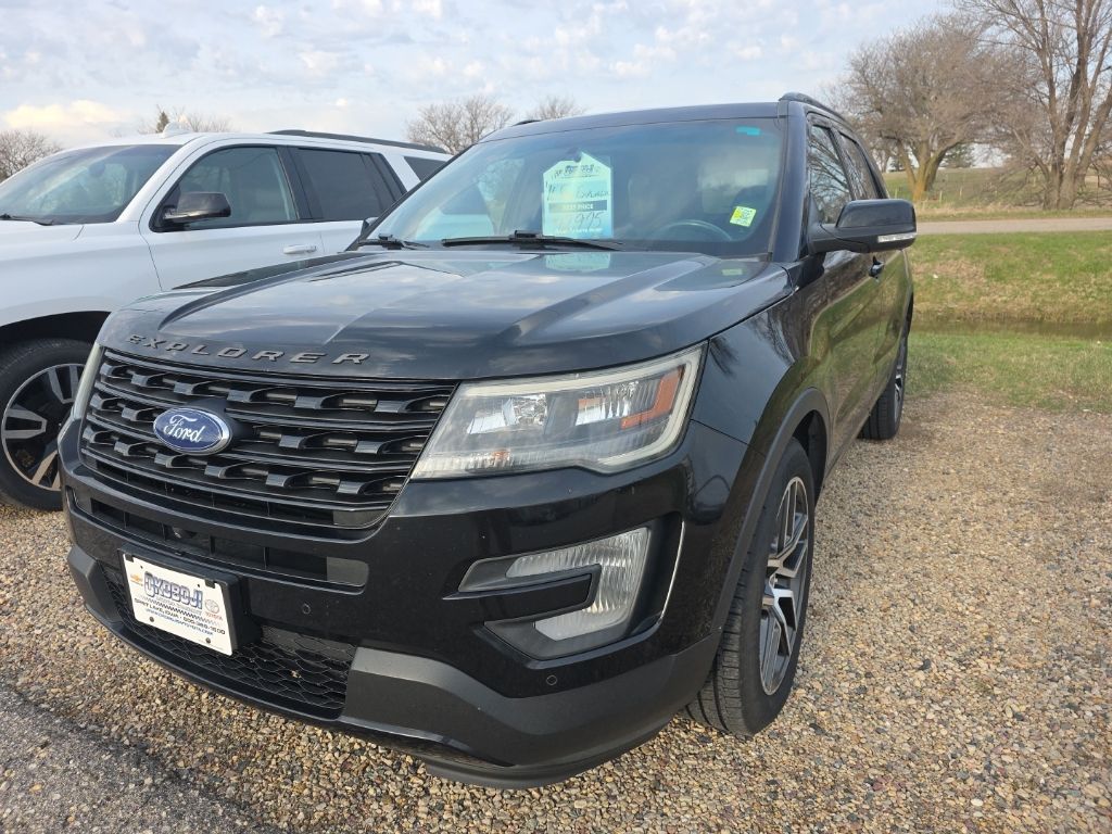 Shadow Black 2016 Ford Explorer Sport 4WD SUV / Crossover All-Wheel Drive 6-Speed Automatic