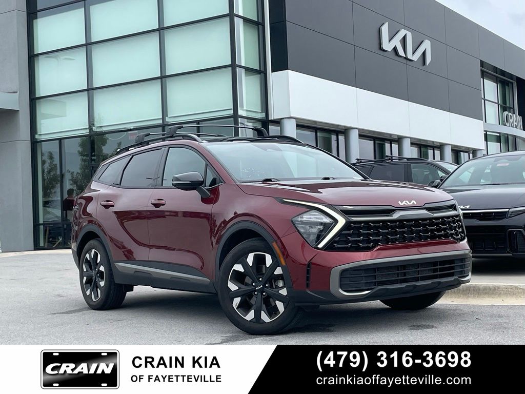 Red 2023 Kia Sportage SUV / Crossover All-Wheel Drive 8-Speed Automatic