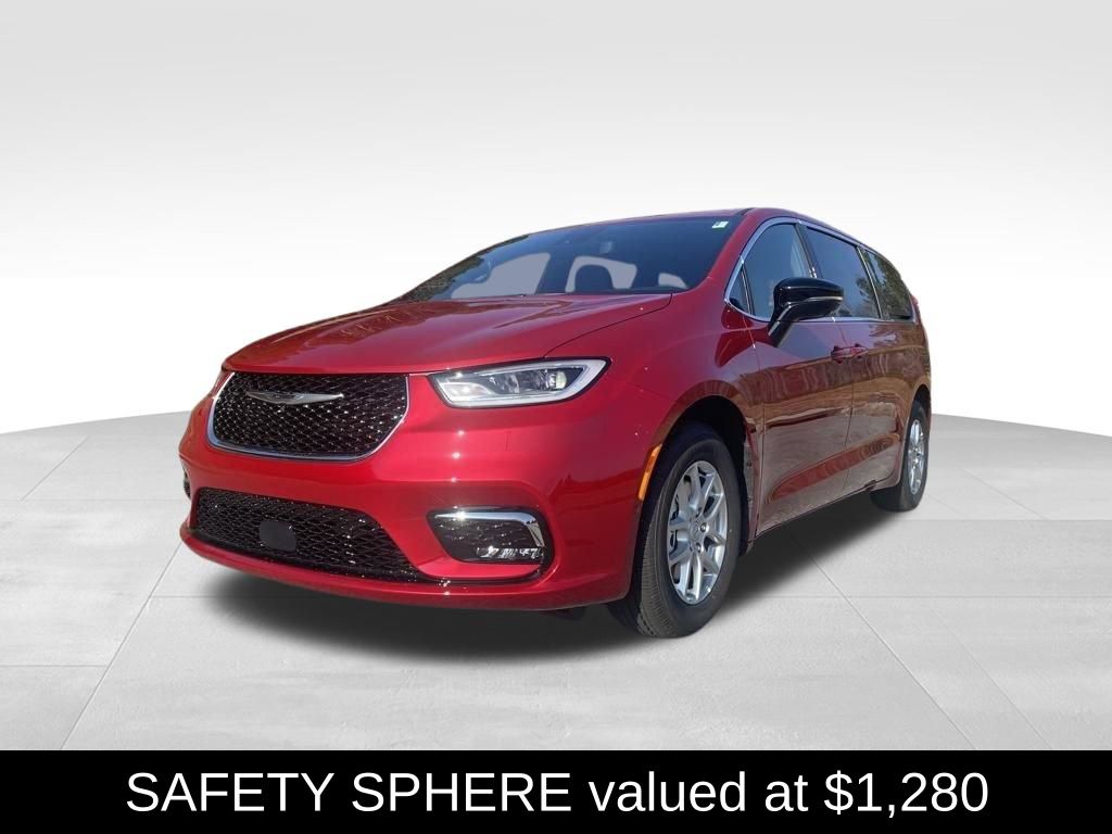 Red 2026 Chrysler Pacifica Minivan Front-Wheel Drive 9-Speed Automatic