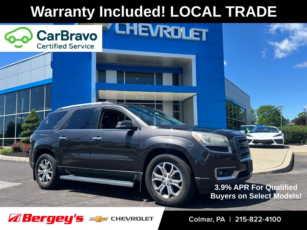 Gray (Iridium Metallic) 2015 GMC Acadia SUV / Crossover Front-Wheel Drive 6-Speed Automatic