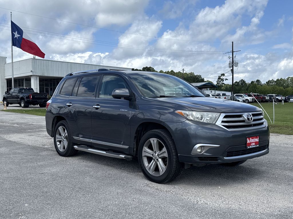 2013 Toyota Highlander Limited Gray at DeMontrond Mazda