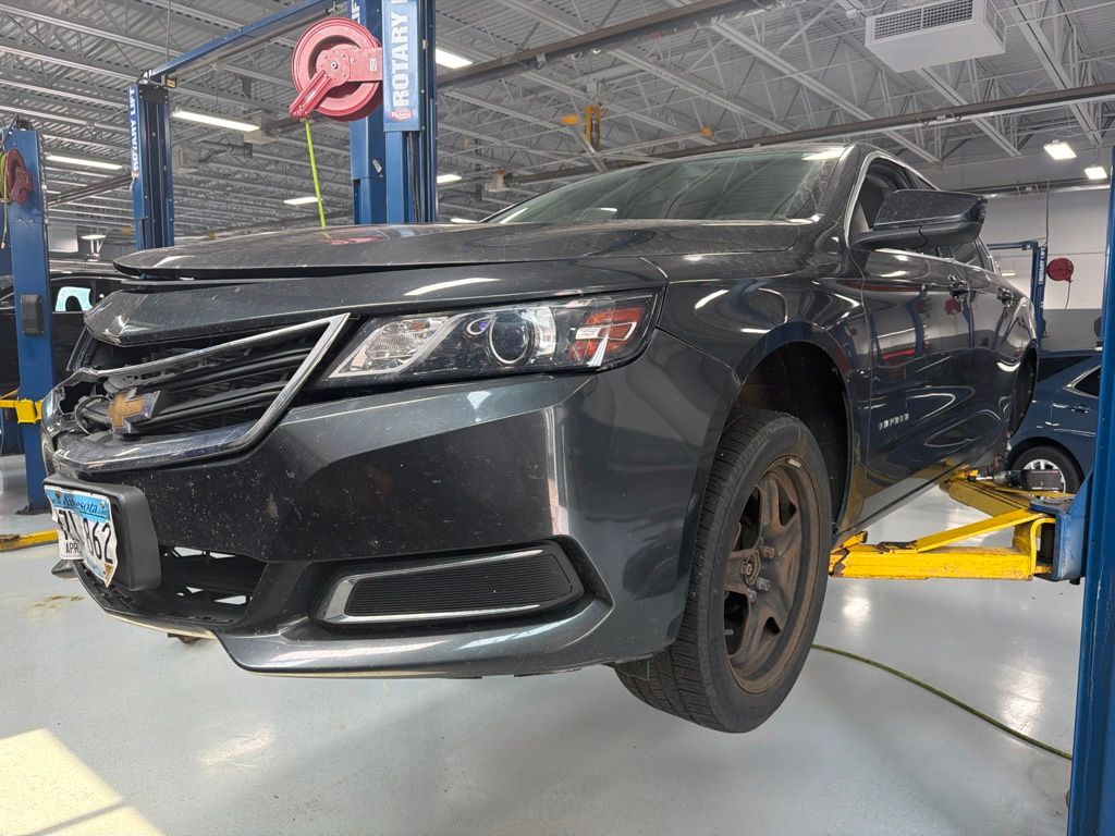Ashen Gray Metallic 2015 Chevrolet Impala Sedan Front-Wheel Drive 6-Speed Automatic