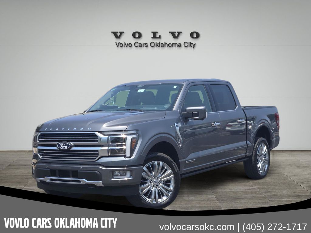 Gray Metallic 2025 Ford F-150 Pickup Truck Four-Wheel Drive Automatic