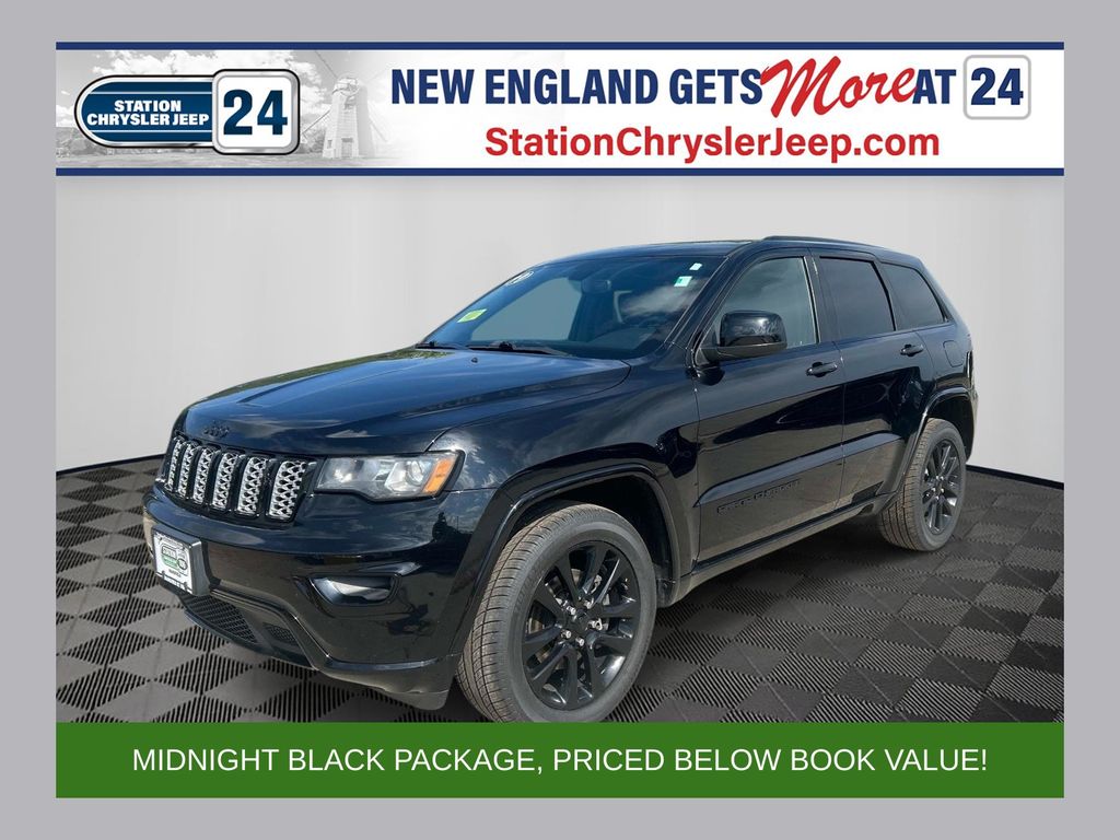 Diamond Black 2019 Jeep Grand Cherokee SUV / Crossover Four-Wheel Drive 8-Speed Automatic