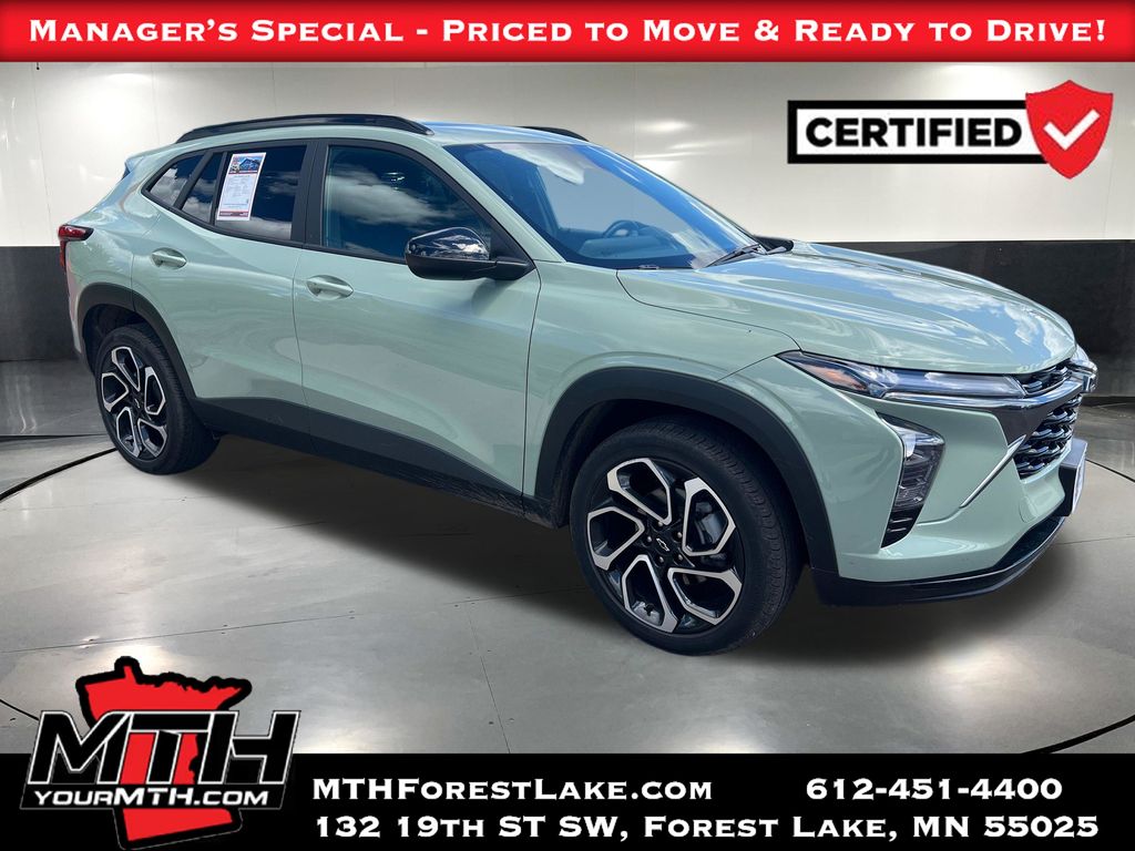 Cacti Green 2024 Chevrolet Trax SUV / Crossover Front-Wheel Drive 6-Speed Automatic