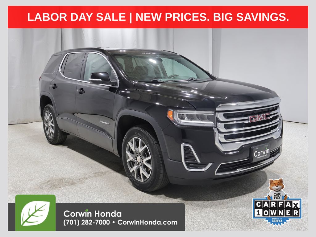 Black (Ebony Twilight Metallic) 2023 GMC Acadia SUV / Crossover Four-Wheel Drive 9-Speed Automatic