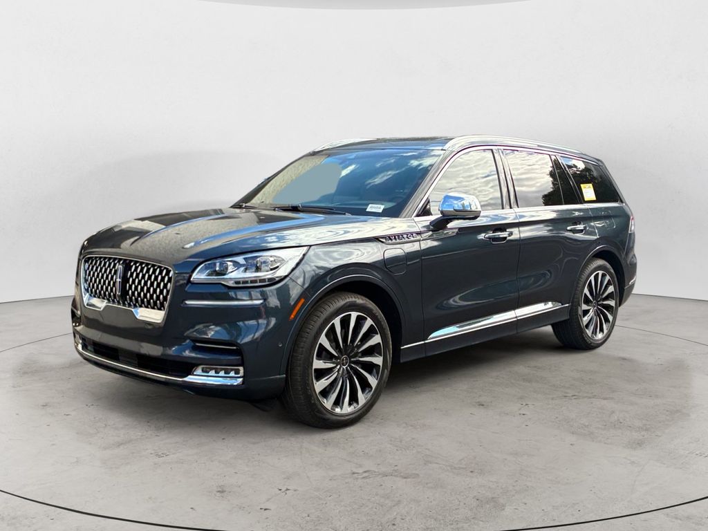 Blue Clearcoat 2020 Lincoln Aviator SUV / Crossover All-Wheel Drive Automatic