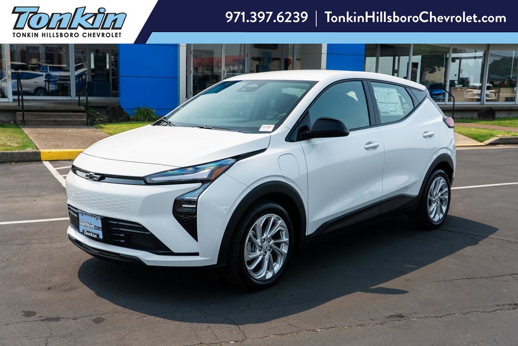 Summit White 2027 Chevrolet Bolt SUV / Crossover Front-Wheel Drive 1-Speed Automatic