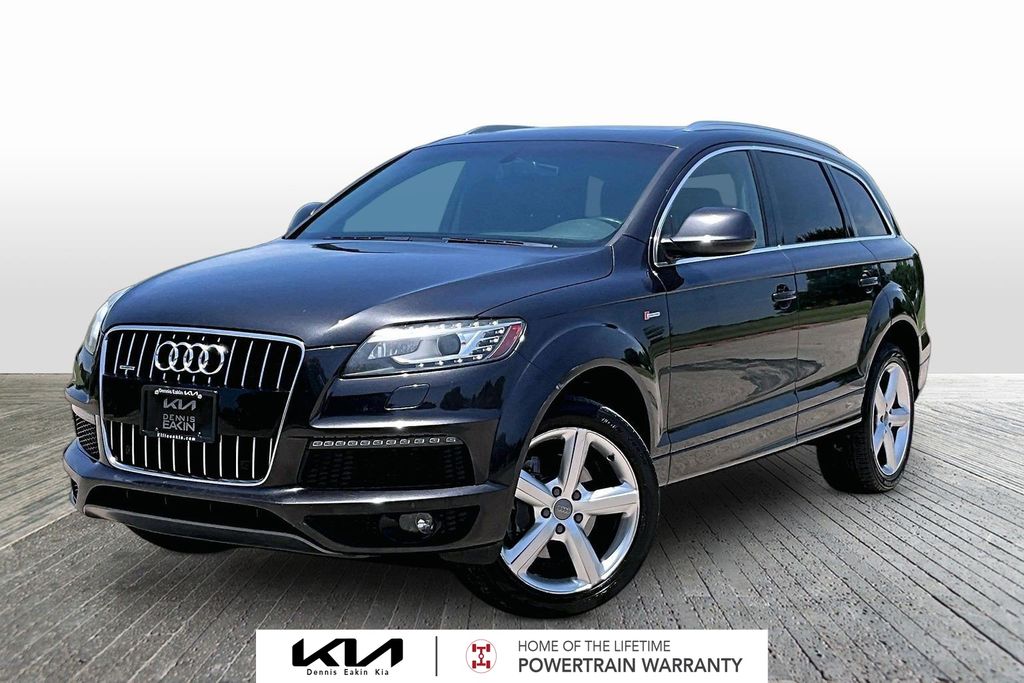 Lava Gray Pearl 2013 Audi Q7 SUV / Crossover All-Wheel Drive 8-Speed Automatic