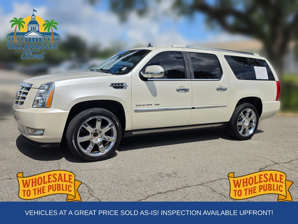 White Diamond Clearcoat 2011 Cadillac Escalade ESV SUV / Crossover Rear-Wheel Drive 6-Speed Automatic Overdrive