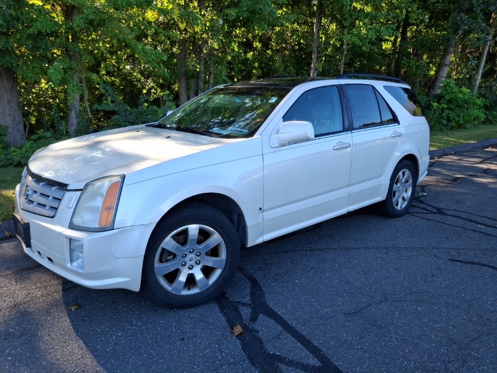White Diamond Tint 2008 Cadillac SRX SUV / Crossover All-Wheel Drive 5-Speed Automatic Overdrive