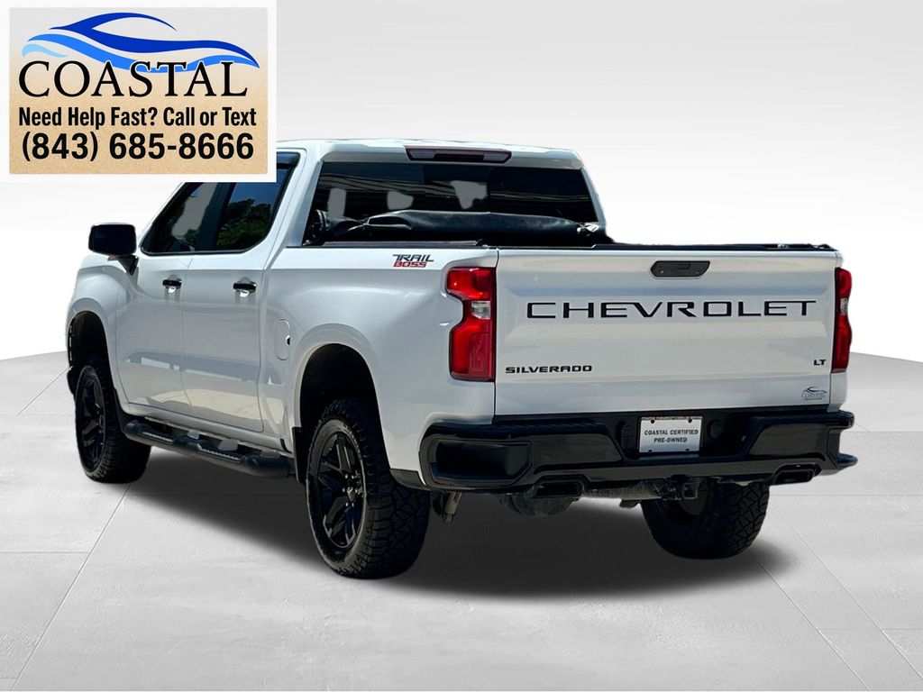 2021 Chevrolet Silverado 1500 LT Trail Boss White at Bob Mills Chevrolet