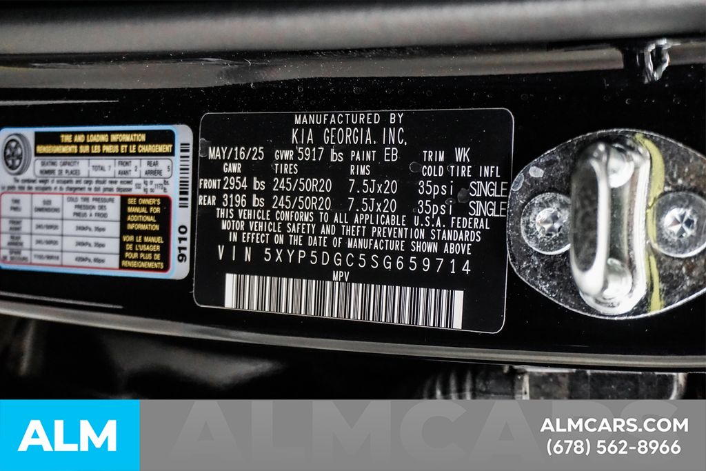 Used 2025 Black Kia SX-Prestige X-Line image 61