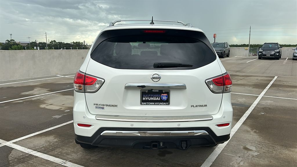 2014 Nissan Pathfinder Platinum White at Toyota of Kenner